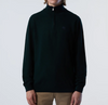 North sails - maglione mezza zip in eco cashmere