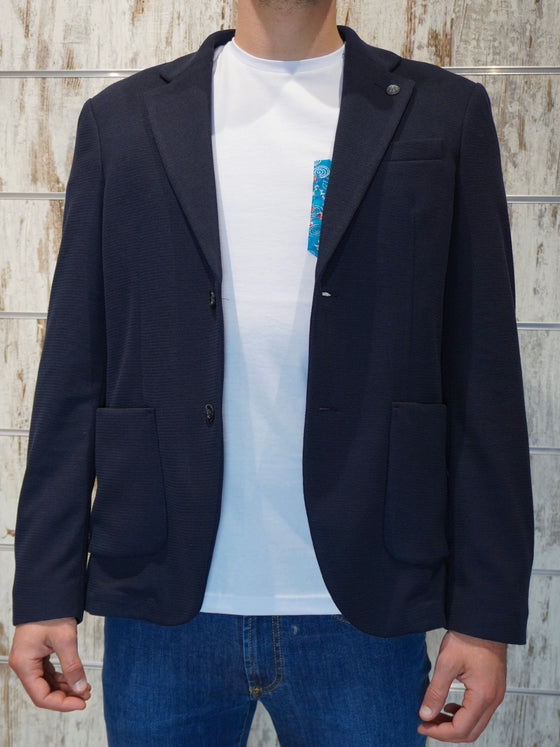 officina36 - giacca conrad blu